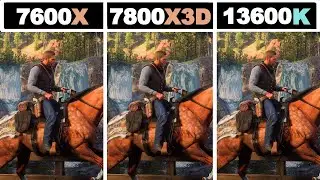 RTX 4080 | Ryzen 5 7600X vs Ryzen 7 7800X3D vs Intel I5 13600K |