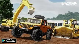 РЕЛИЗ HEAVY MACHINES & CONSTRUCTION НА АНДРОИД СИМУЛЯТОР БЕЗДОРОЖЬЯ И ТЕХНИКИ HEAVY MACHINES ANDROID