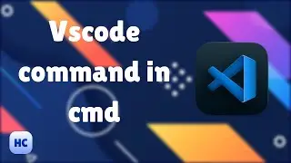 vscode command in command prompt