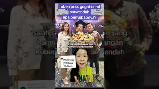 apa penyebab ruben onsu gugat cerai sarwendah