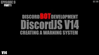DiscordJS V14 | Creating a Warning System | Part 1
