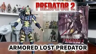 NECA Predator 2 Ultimate Armored Lost Predator unboxing