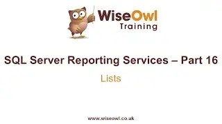 Reporting Services (SSRS) Part 16 - Lists