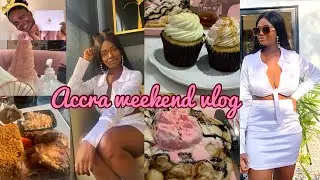 Accra Weekend vlog ; content creation bts + Adsense pin +lunch