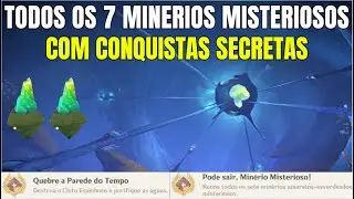 TODOS OS 7 LOCAIS DE MINÉRIOS MISTERIOSOS GENSHIN IMPACT