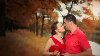 Color correction in Photoshop CC - Warm shades of autumn