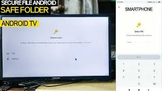 Protect lock files with password PIN Pattern on Android or Android TV