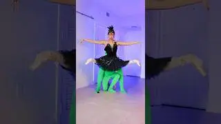 Quieren ver el resultado de esta obra maestra? 🩰🖤🦢🤣🤣 #greenscreen #vfx #ballet