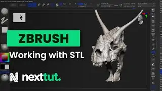 ZBRUSH TUTORIAL | Working with STL Files