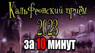 Кальфеонский Приём за 10 минут (16.12.2023) 