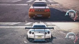 NFS Payback - Nissan skyline 1999 vs Nissan GTR 2017