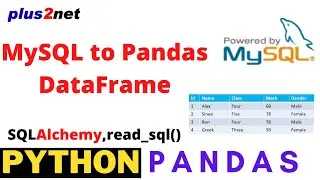 read_sql to create Pandas  DataFrame by using query  from MySQL database table with options.