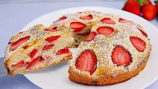 Ricetta torta alle fragole facile e gustosa