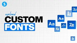 How to Upload Custom Fonts | Systeme.io | Sales Funnel