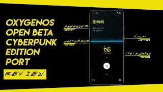 Oxygen OS Cyberpunk Edition Port for Xiaomi Redmi Note 7 Pro