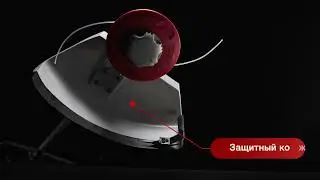 Бензиновый триммер Ресанта БТР 1500Р в работе