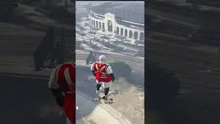 УСТРОИЛ НЕБОЛЬШОЙ ПОЛЕТ НА АДМИНСКИХ ЛОПОСТЯХ НА MAJESTIC RP GTA 5!!!!  #gta5 #shorts