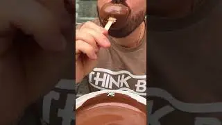 Giant Nutella Bucket Dipping