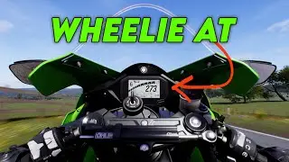 New KAWASAKI NINJA ZX10RR vs OLD ZX10RR | Extreme WHEELIE | Full Throttle 🔥 CRASHED  💀