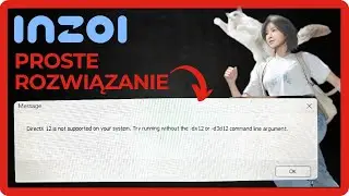 Jak naprawić błąd DirectX 12 nie jest obsługiwany na twoim systemie w Inzoi | Błąd DirectX 12