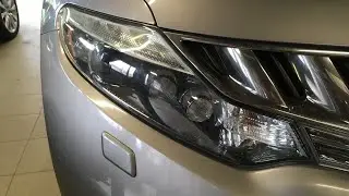 Nissan Murano z51 - ремонт фар, замена линз, диодные bi-led Competizione