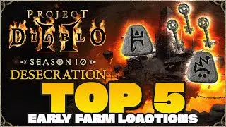 🔥 Top 5 🔥 EARLY LADDER Farming Locations in Project Diablo 2