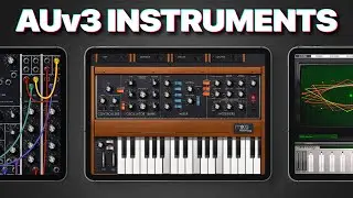 Beginners Guide to Logic Pro for iPad - AUv3 Instruments