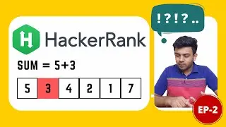 Hacker Rank - Problem Solving | Ep-2 | Simple Array Sum |  Tamil | code io