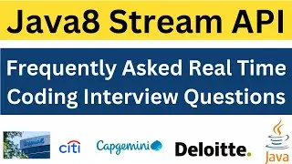 Java 8 stream coding interview questions | Find Average salary of the employee | 
