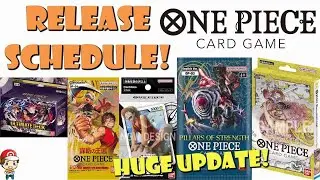 The Complete One Piece TCG Buyer's Guide - Full Release Schedule! Huge Update! (One Piece TCG News)