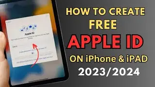 How To Create Apple ID On iPhone And iPad !! How To Make New Apple ID On iPhone ,iPad,iPod