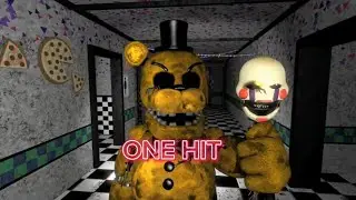 [FNAF] WITHERED GOLDEN FREDDY VS THE PUPPET!!