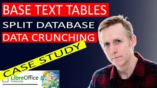 LibreOffice Base Split Database Tutorial