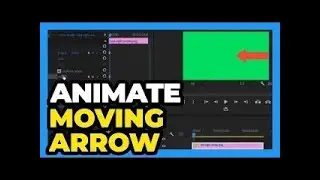 Premiere Pro CC ： 𝐇𝐨𝐰 𝐭𝐨 𝐀𝐧𝐢𝐦𝐚𝐭𝐞 𝐚 𝐌𝐨𝐯𝐢𝐧𝐠 𝐀𝐫𝐫𝐨𝐰 2024