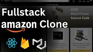 Full Stack Amazon Clone Using REACT, Material UI, Firebase 2023 || 