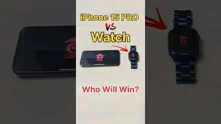 iPhone 15 PRO MAX 😈 vs WATCH - FREEFIRE TEST 