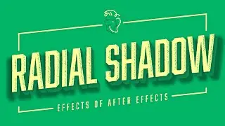 Radial Shadow | Effects of After Effects
