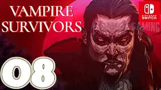 Vampire Survivors [Switch] Gameplay Walkthrough Part 8 (Green Acres & The Bone Zone) | No Commentary