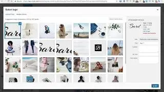 How to upload Header & Footer Logo Image in the Bard Free Wordpress Theme