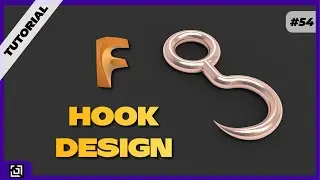 Design a Hook in Fusion 360 | Fusion 360 Tutorial 2021 | It’s made EZy