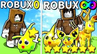 CONSEGUI PETS DOURADOS MAIS FORTE DO ROBLOX E CONSTRUI O MAIOR ZOOLOGICO DO MUNDO (Pet Zoo)