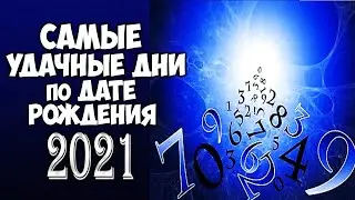 Самые Удачные Дни 2021 года по Дате Рождения Нумерологический Прогноз 2021