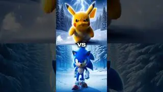 Epic Pikachu vs Sonic Characters Battle! Knuckles, Sonic,Tails, Dr. Eggman & Silver Clash! 