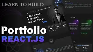 React.js Portfolio Tutorial: Build a Sleek, Animated Website from Scratch