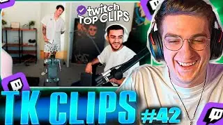 ЭВЕЛОН СМОТРИТ TK Clips #42 |РОБОТ СОБАКА НАПАЛА, Команда Строго вышла на HLTV | РЕАКЦИЯ