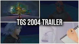 KINGDOM HEARTS Chain of Memories - TGS 2004 Trailer [4K Remastered]