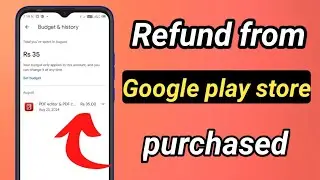 How to Get Refund from Google play store ( android )