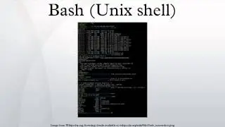 Bash (Unix shell)