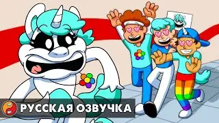 У КРАФТИКОРН ЕСТЬ ФАН-КЛУБ?! Реакция на Poppy Playtime 3 анимацию на русском языке
