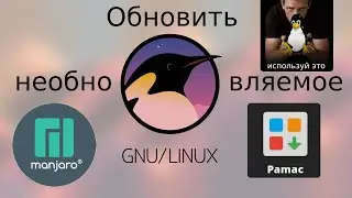 Updating GNU/Linux Manjaro on my wife's laptop via CLI. Update something that hasn't been updated
